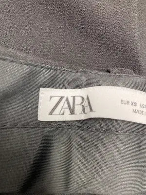 ZARA/ザラ/スラックス/パンツ/ブラック/XS