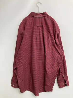 croft&barrow/クラフトアンドバロー/シャツ/ブラウス/トップス/レッド/XL