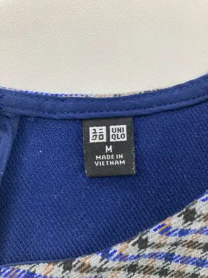 UNIQLO/ユニクロ/ワンピース/ワンピース/ドレス/ブルー/M