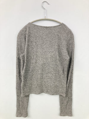 HOLLISTER/ホリスター/ニット/セーター/トップス/グレー/L