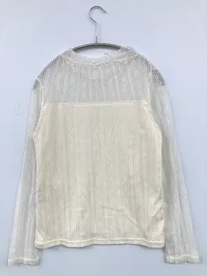 Lutique/ルティーク/Tシャツ/カットソー/トップス/ホワイト/M  バスト79～87  身長154～162