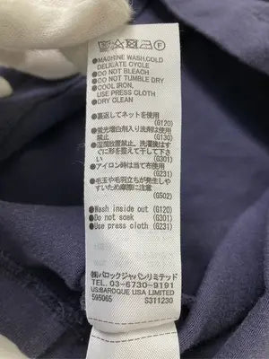 MOUSSY/マウジー/Tシャツ/カットソー/トップス/ネイビー/FREE