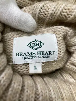 BEAMS HEART/ビームスハート/ニット/セーター/トップス/ベージュ/L