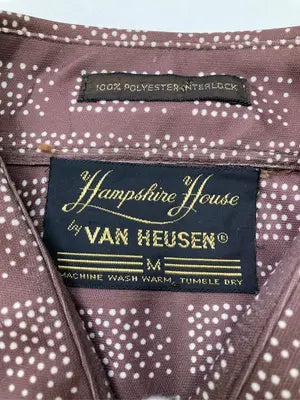 VAN HEUSEN/ヴァンヒューゼン/シャツ/ブラウス/トップス/ブラウン/M