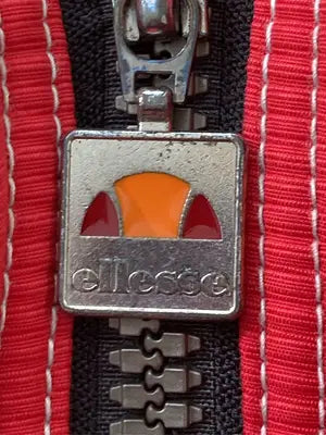 ellesse/エレッセ/ジャージ/トラックジャケット/トップス/レッド/0   胸囲98　　身長175
