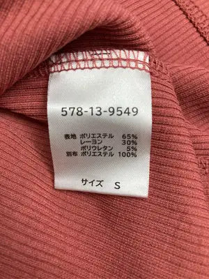 GLACIER/グラシア/Tシャツ/カットソー/トップス/レッド/S