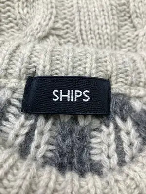SHIPS/シップス/ニット/セーター/トップス/ベージュ