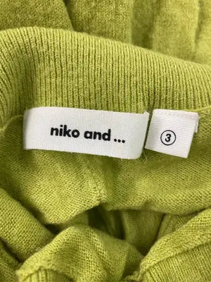 niko and .../ニコアンド/ニット/セーター/トップス/ライトグリーン/3