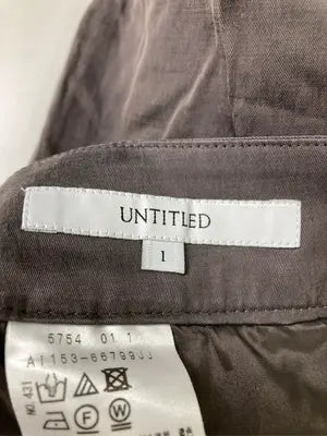 UNTITLED/アンタイトル/その他パンツ/パンツ/ブラウン/1