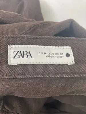ZARA/ザラ/デニムパンツ/パンツ/ブラウン/USA 2