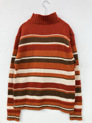 Just for you/ニット/セーター/トップス/オレンジ/L