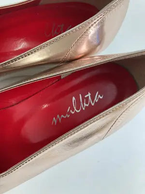 malbta/パンプス/シューズ/シルバー/23cm