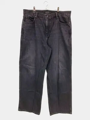 UNIQLO/ユニクロ/デニムパンツ/パンツ/ブラック/34(86.5cm)