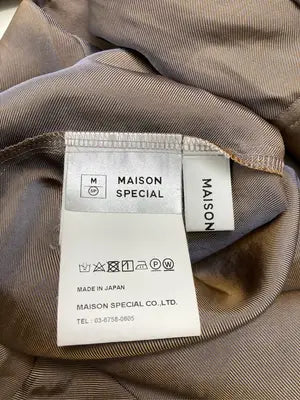 MAISON SPECIAL/メゾンスペシャル/シャツ/ブラウス/トップス/ブラウン/M