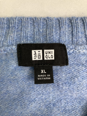 UNIQLO/ユニクロ/ニット/セーター/トップス/スカイブルー/XL