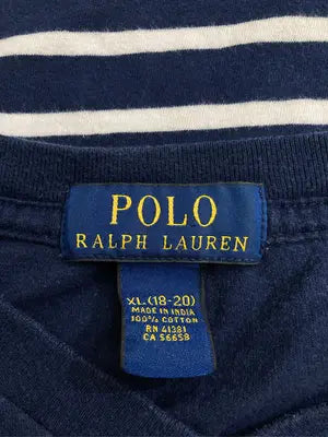 Polo Ralph Lauren/ポロラルフローレン/Tシャツ/カットソー/トップス/ネイビー/XL