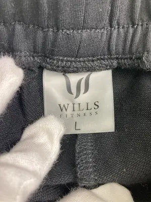 WILLS/ジャージ/トラックパンツ/パンツ/ブラック/L