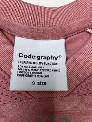 Code:graphy/コードグラフィー/Tシャツ/カットソー/トップス/ピンク/S