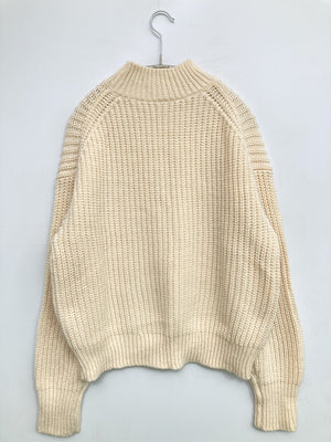 UNIQLO/ユニクロ/ニット/セーター/トップス/ベージュ/L