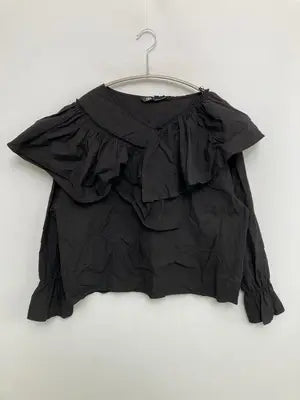 ZARA/ザラ/シャツ/ブラウス/トップス/ブラック/M