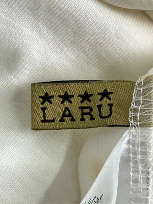 LARU/ラルー/ノースリーブ/トップス/ホワイト/LL