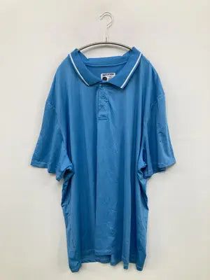 JUTONHDL/ポロシャツ/トップス/スカイブルー/4XL