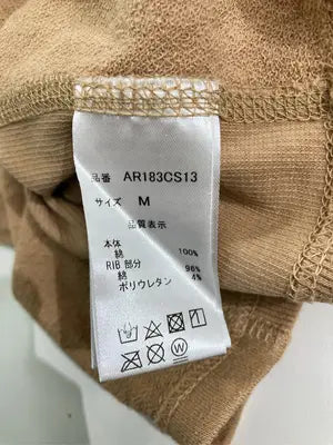 ADIRA/Tシャツ/カットソー/トップス/ベージュ/M