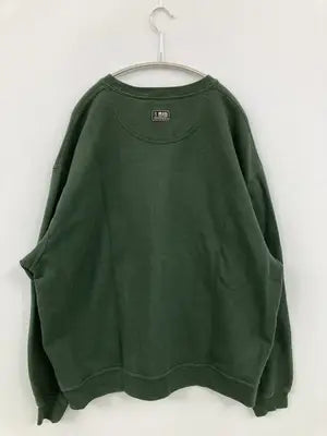 BIG COTTON/スウェット/トップス/グリーン/XXL