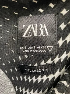 ZARA/ザラ/シャツ/ブラウス/トップス/ブラック/EUR S/USA S/MEX 38
