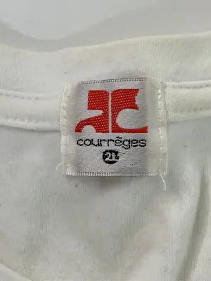 courreges/クレージュ/Tシャツ/カットソー/トップス/ホワイト/2L