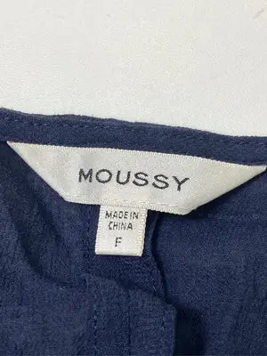MOUSSY/マウジー/ベスト/トップス/ネイビー/F