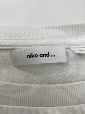 niko and .../ニコアンド/Tシャツ/カットソー/トップス/ホワイト/4