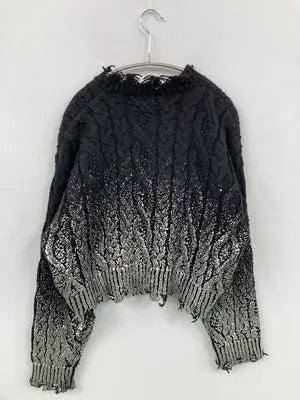 AZUL by MOUSSY/アズールバイマウジー/ニット/セーター/トップス/ブラック/F