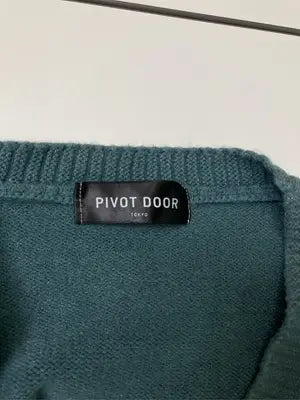 PIVOT DOOR/ピボットドア/カーディガン/ボレロ/トップス/ライトグリーン/L