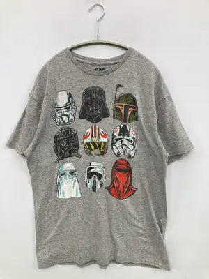 STARWARS/スターウォーズ/Tシャツ/カットソー/トップス/グレー/L