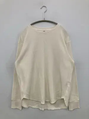 UNIQLO/ユニクロ/Tシャツ/カットソー/トップス/ホワイト/L