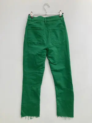 ZARA/ザラ/デニムパンツ/パンツ/グリーン/EUR 34