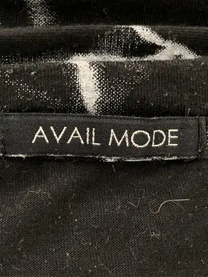 AVAIL MODE/アベイルモード/Tシャツ/カットソー/トップス/ブラック/L