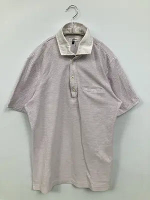 a.v.v HOMME/ポロシャツ/トップス/ピンク/L