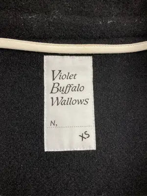 Violet Buffalo Wallows/ダッフルコート/ジャケット/アウター/ブラック/XS