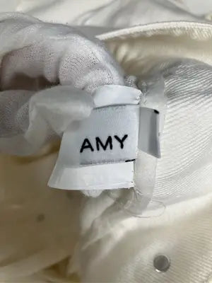 AMY/デニムパンツ/パンツ/アイボリー/S