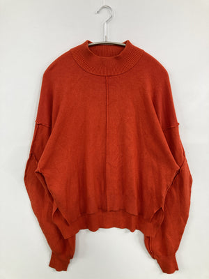 PAGE BOY/ページボーイ/ニット/セーター/トップス/オレンジ/F