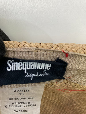 Sinequanone/ハット/帽子/ベージュ