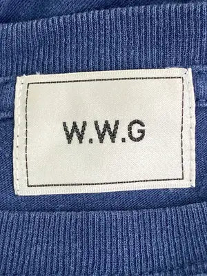 W.W.G/フーズフーギャラリー/Tシャツ/カットソー/トップス/ネイビー/F