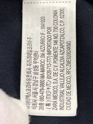 ZARA/ザラ/ロングスカート/スカート/ネイビー/USA XS