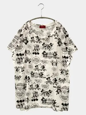 Disney/ディズニー/Tシャツ/カットソー/トップス/ホワイト/M