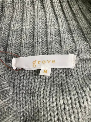 grove/グローブ/ニット/セーター/トップス/グレー/M