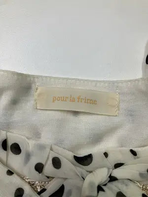 pour la frime/シャツ/ブラウス/トップス/アイボリー