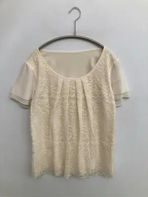 LAISSE' PASSE'/Tシャツ/カットソー/トップス/アイボリー/38