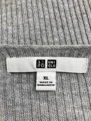 UNIQLO/ユニクロ/ニット/セーター/トップス/グレー/XL